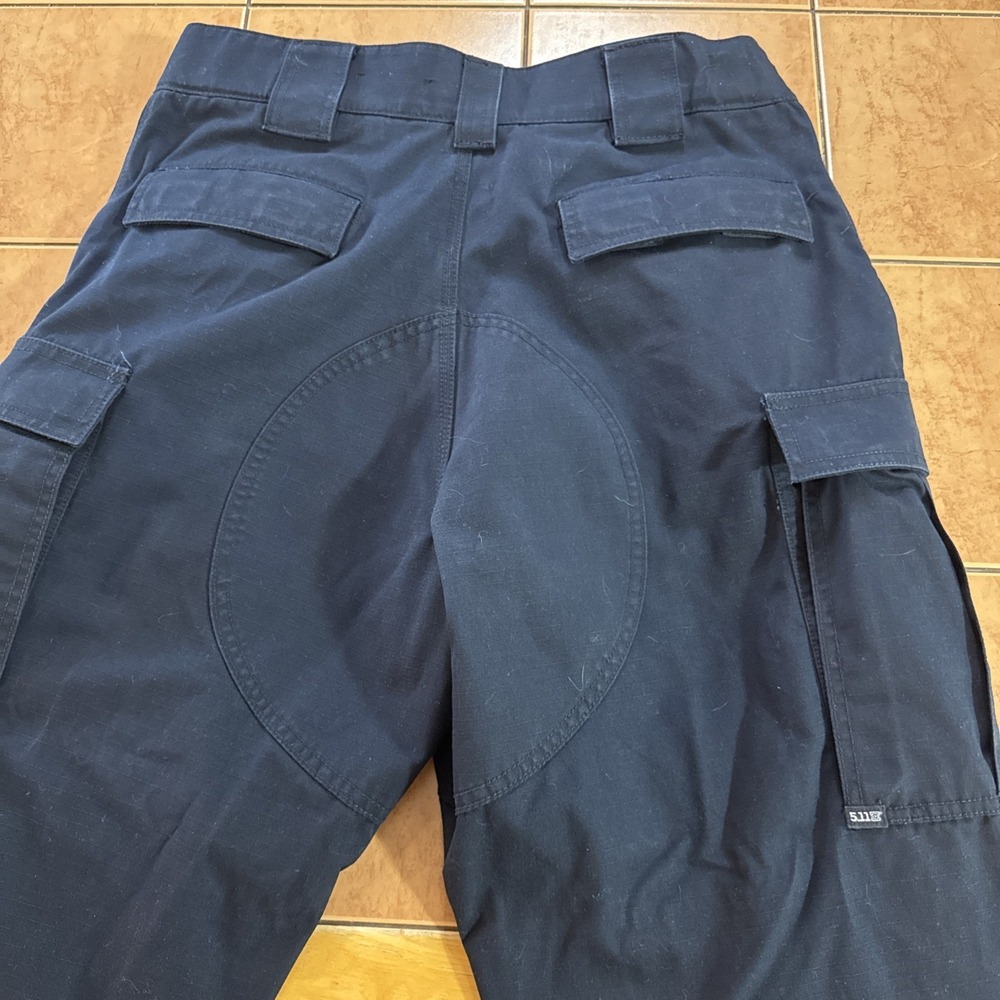 5.11 Tatical Pants Mens Sz Large‎ 36 x 29 Regular Blue TDU Cargo Utility Ripstop - Picture 5 of 9